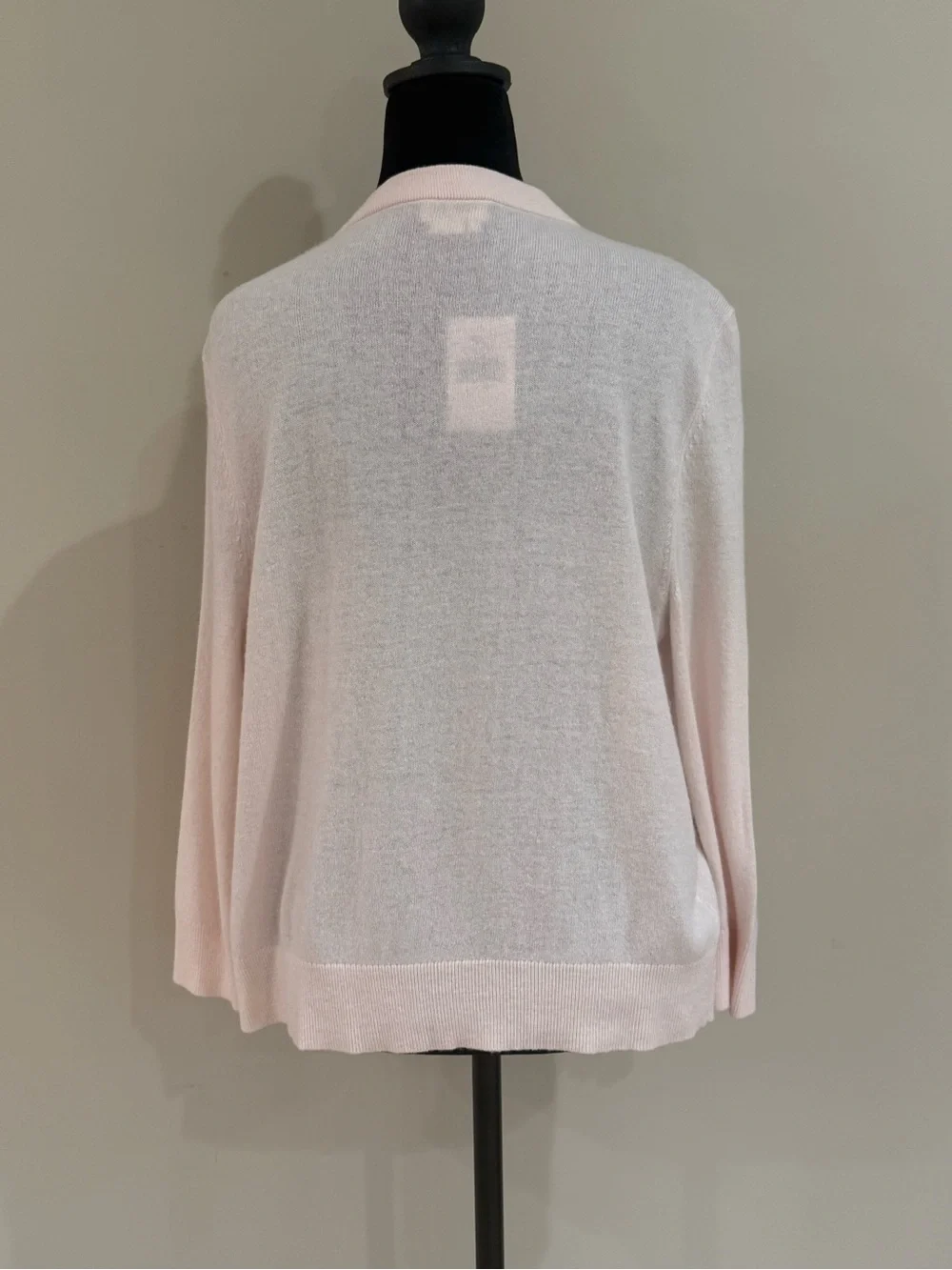 kate spade Pale Pink Jeweled-Trim Cardigan